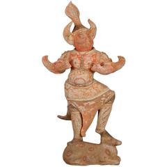 Tang Dynasty (Heavenly Guardian) Ceramic Lokapala Sculpture