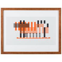 Screen Print from "Formulation: Articulation Portfolio II" by Josef Albers