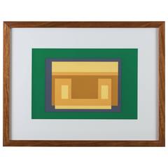 Screen Print from "Formulation: Articulation Portfolio II" by Josef Albers