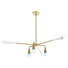 Six-Globe Chandelier by Lawson-Fenning 11