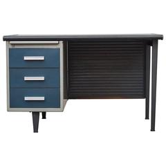 Gispen Industrial Desk with Privacy Screen
