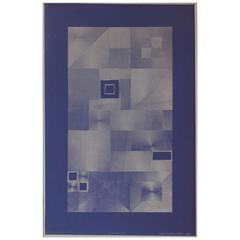 Max Finkelstein Op Art Screen Print 7