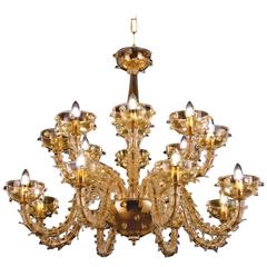 Italian Murano Glass Chandelier 6