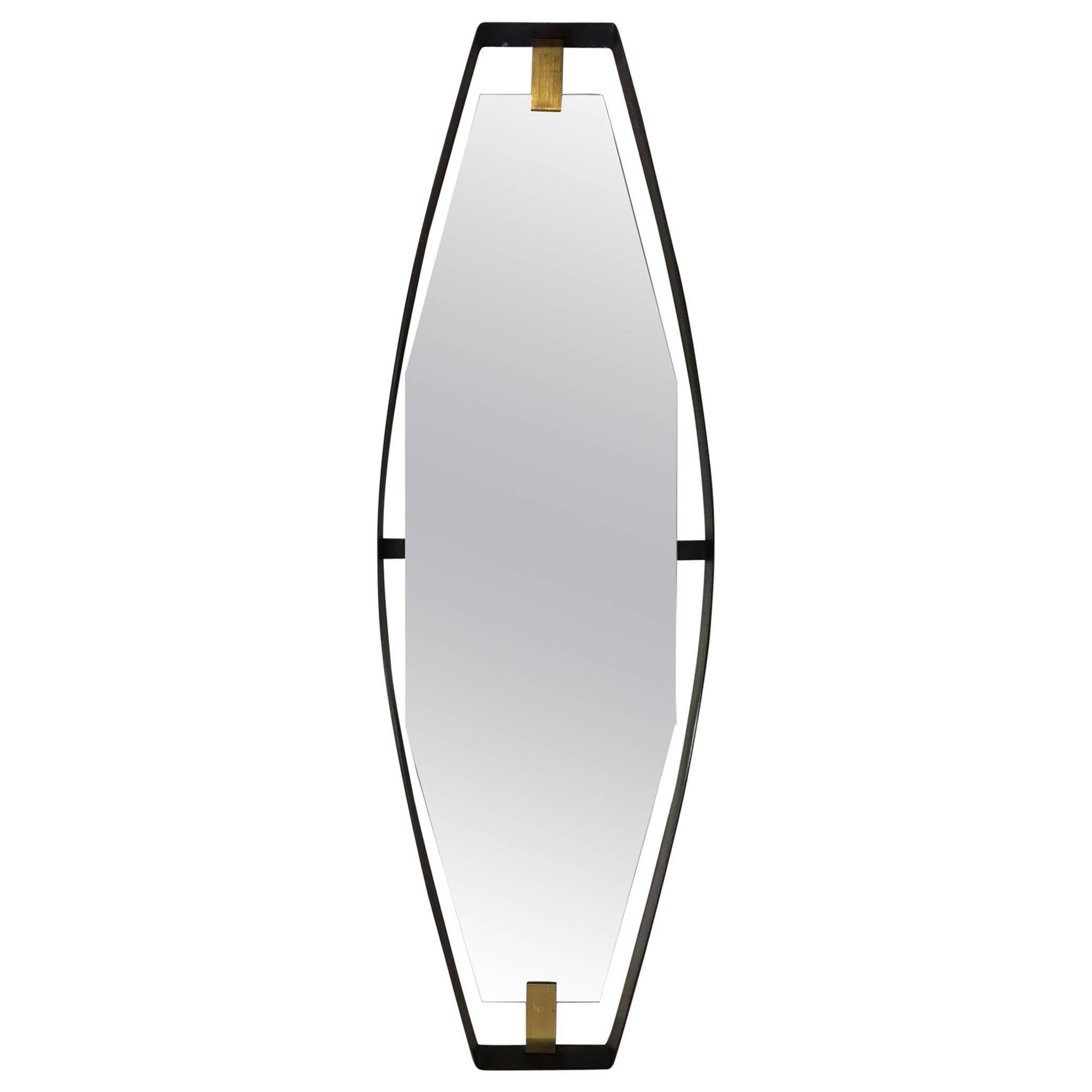 Rare Italian Mid-Century Modern Mirrors, Attr. to Max Ingrand for Fontana Arte