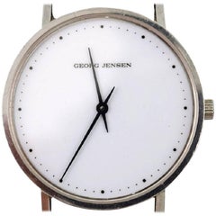 Henning Koppel “Gentleman's Wristwatch of Steel, ” Manufactured by Georg Jensen