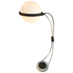 Retro Large Italian Arc Floor Lamp, circa 1970