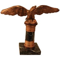 Early 20th Century Bronze Eagle Sculpture