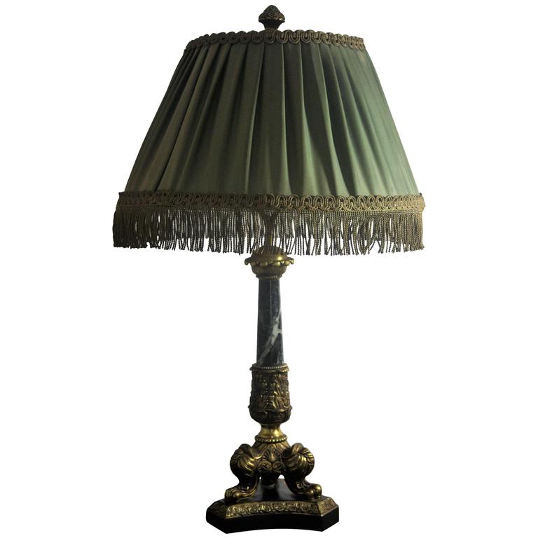 Large Antique Table Lamp in the Style of Empire, circa 1910 For Sale at