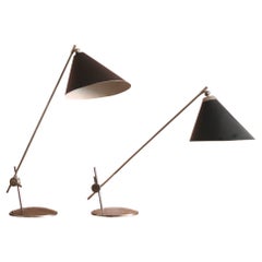 1950s Kaare Klint Articulating Table Lamp for Le Klint, Denmark
