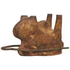 Antique French Chocolate Sheep Mold 8