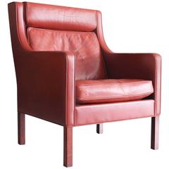 Danish Model 2431 Easy Chair by Børge Mogensen for Fredericia Furniture