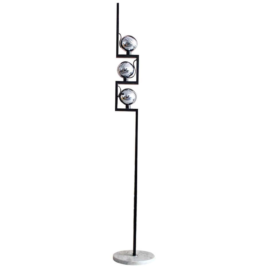 1960s Angelo Lelli Floor Lamp for Arredoluce, Italy For Sale