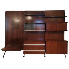 Urio Three-Section Bookcase by Ico Parisi for MIM, Roma 12