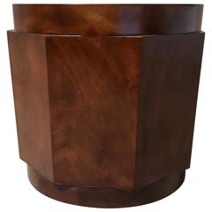 Dunbar Walnut Burl Side Table by Edward Wormley