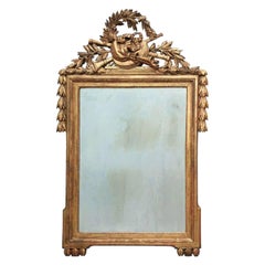 Louis XVI Carved and Gilded Mirror