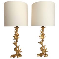 Pair of Lamps by Mathias for Fondica, France, 1990s