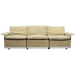 RZ 62 Four Element Mohair Sofa by Dieter Rams for Vitsoe SDR+