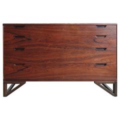 Mid-Century Svend Langkilde for Illums Bolighus Rosewood Chest of Drawers