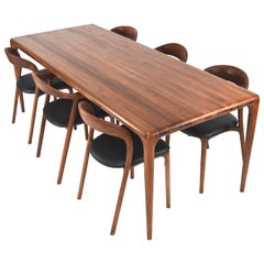 Artisan Dining Set in Solid Walnut