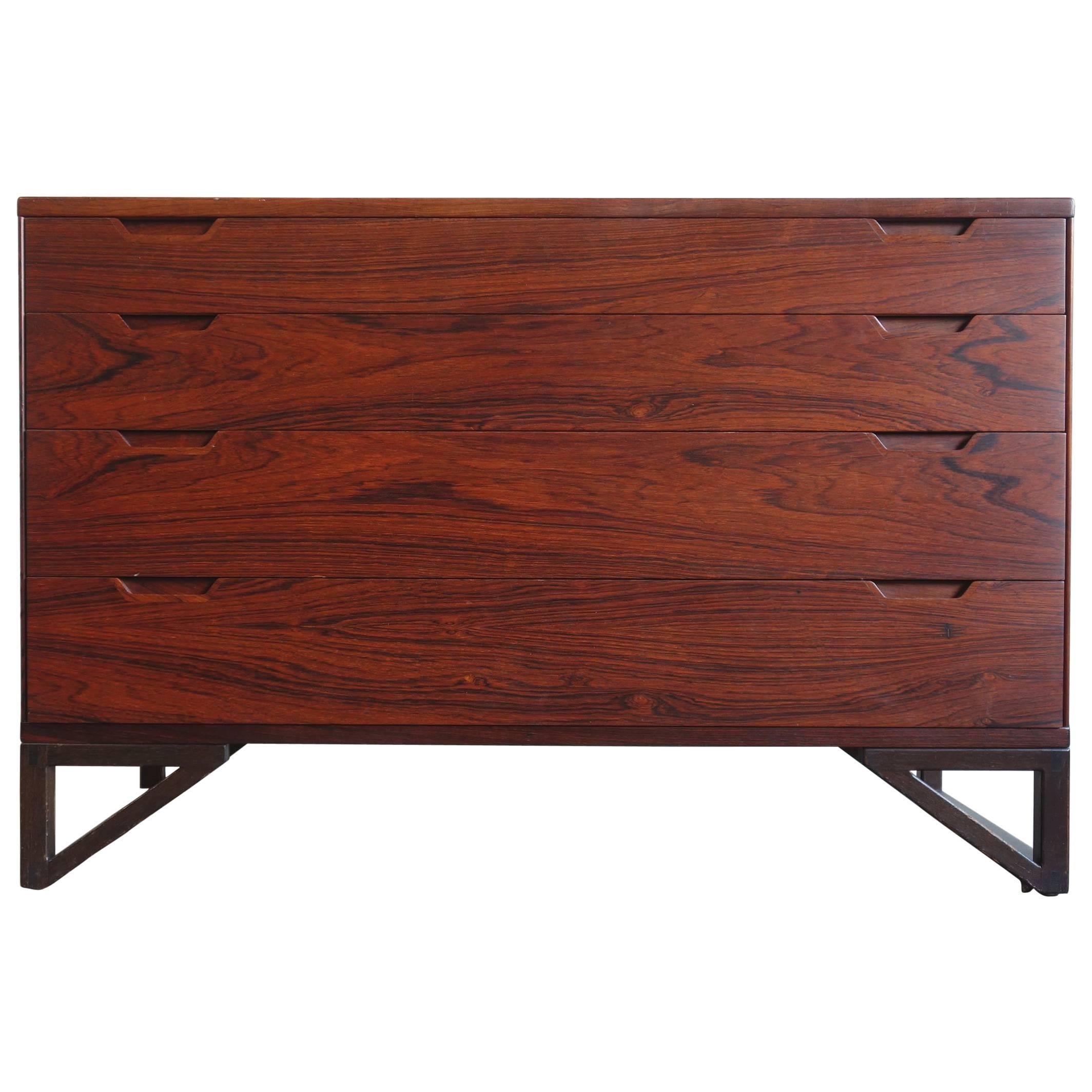 Mid-Century Svend Langkilde for Illums Bolighus Rosewood Chest of Drawers