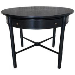 Ebonized Side Table by Johnson Furniture Company