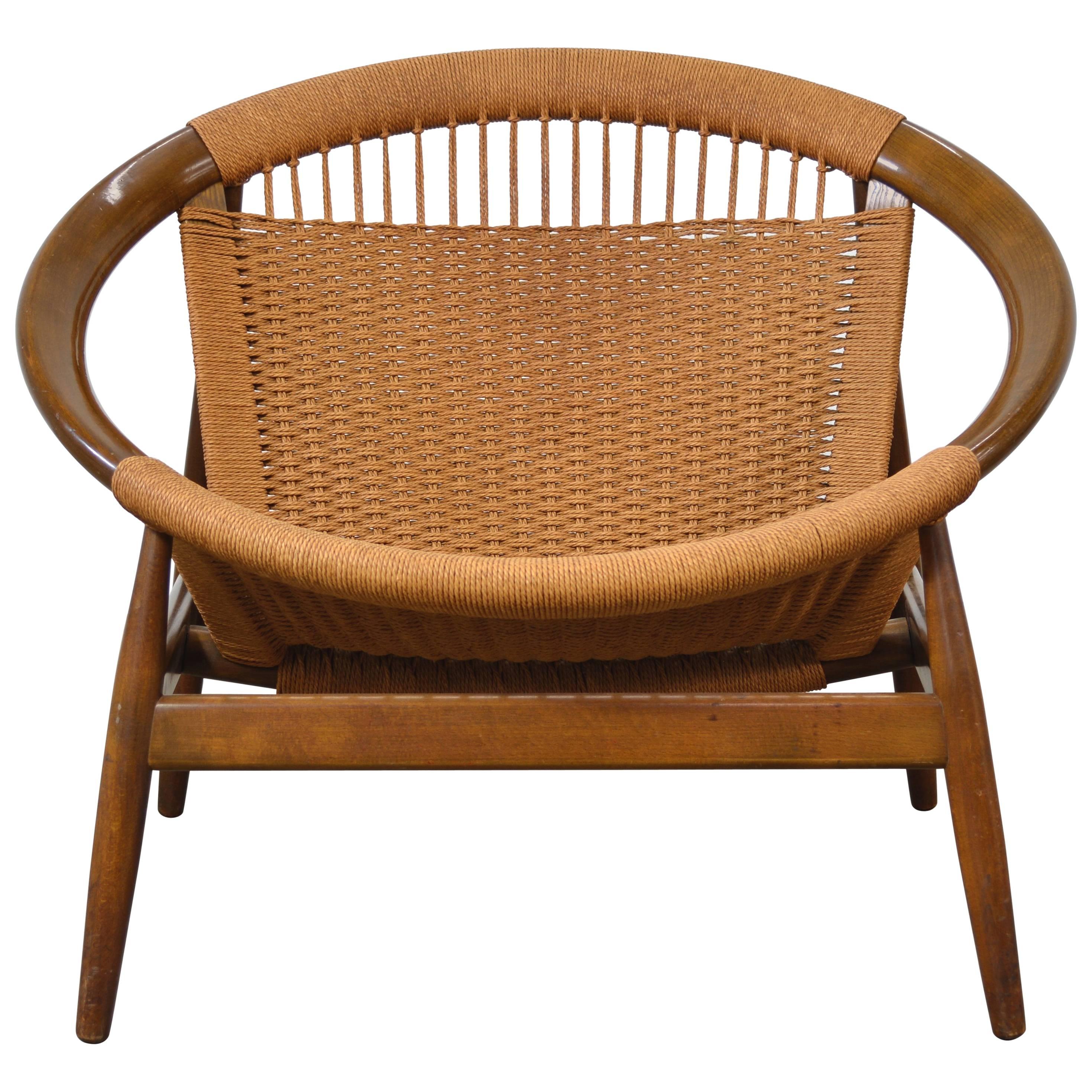 Illum Wikkelsø "Ringstol" Chair For Sale