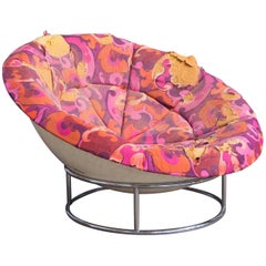 1970s 'Bird's Nest' Verner Panton Style Lounge Chair