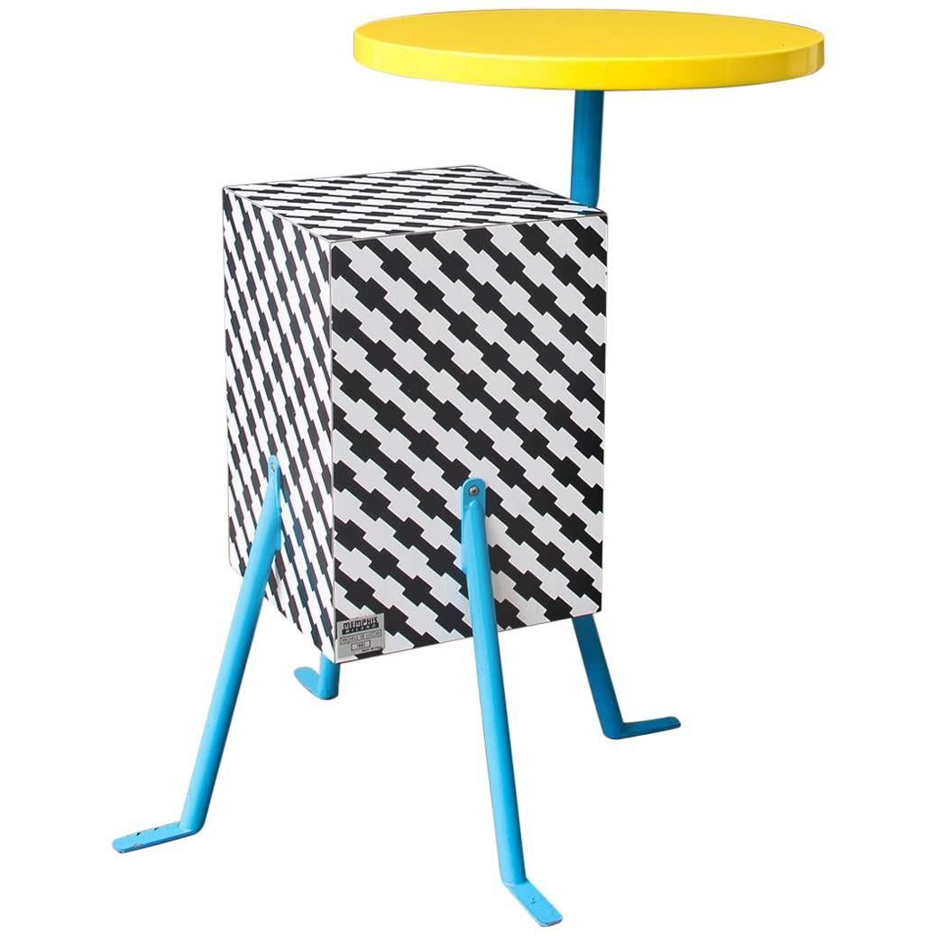 1981, Michele de Lucchi Kristall Side Table ‘Robicara’ for Memphis Milano