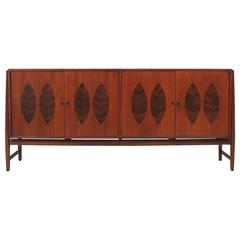 Walnut and Rosewood Cabinet by Kipp Stewart for Calvin