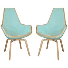 Pair of Giraffe Chairs by Arne Jacobsen