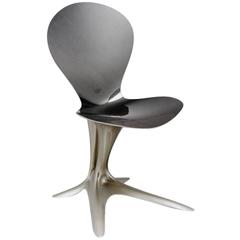 Contemporary Flower Chair in Glass/ Carbon Fiber 4