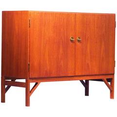 Børge Mogensen Teak Cabinet, Mod 232 "China", CM Madsen for FDB Møbler, Denmark