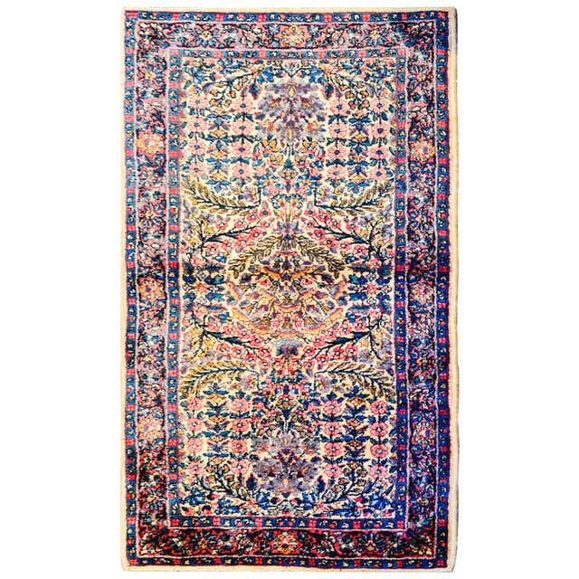 Wonderful Early 20th Century Kirman Rug For Sale at 1stDibs