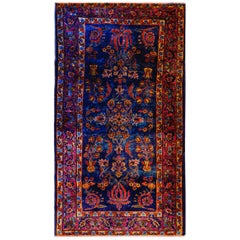 Antique Early 20th Century Yazd Rug
