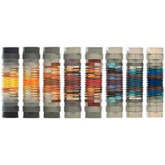 Contemporary The Many Few Project Two Colored Porcelain Vessels 8