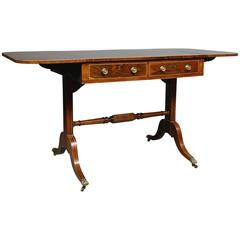 Regency Rosewood Sofa Table 10
