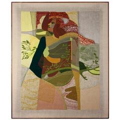Carol Hansen Wagner Tapestry 1960s California Design 11