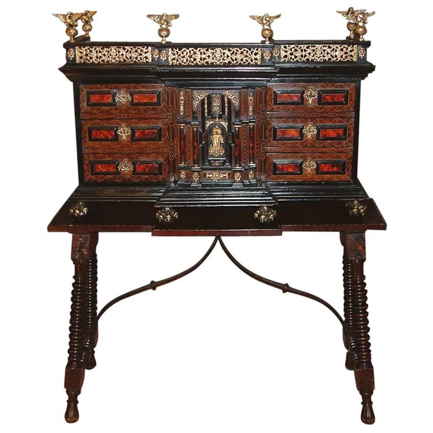 17th Century "Baroque" Cabinet on Stand Dating from circa 1690 For Sale