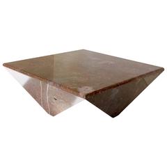 Sculpted Marble Cocktail Table 3