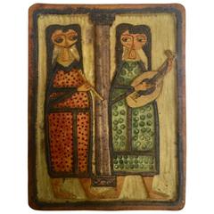 Marcello Fantoni Ceramic Plaque 6