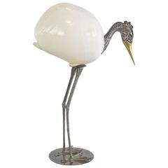 Gabriella Binazzi Natural Shell Bird Sculpture