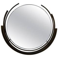 Curtis Jeré Brass Round Mirror