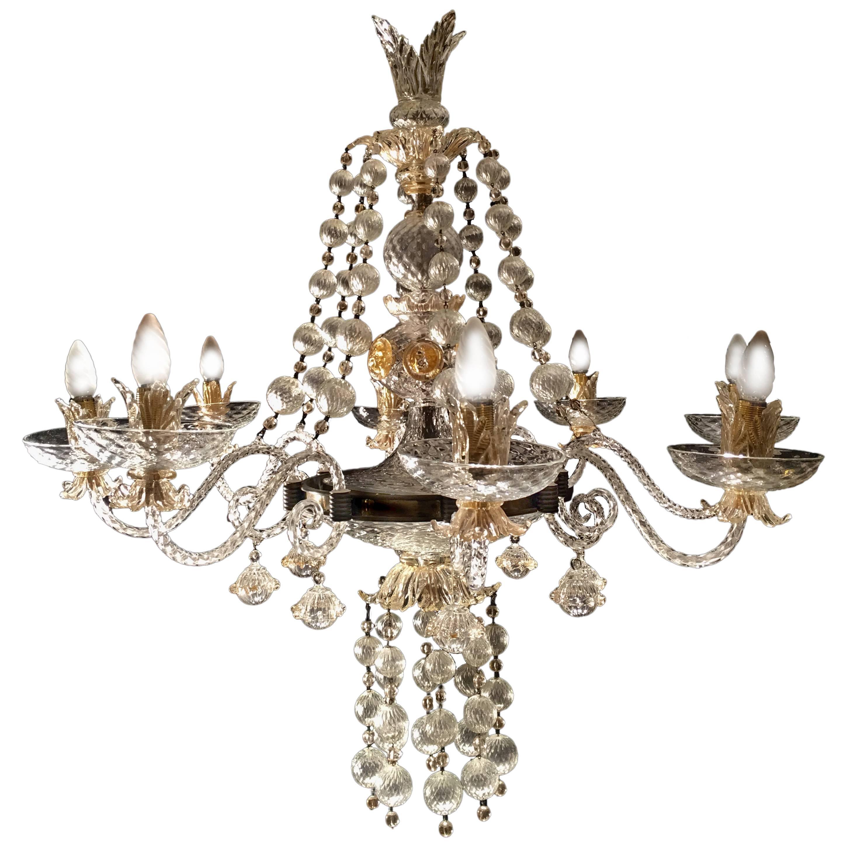 Overwhelming Murano Chandelier by Barovier & Toso, 1960s