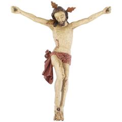 Body of Christ, Limewood, Colored, Second Half of the 18th Century