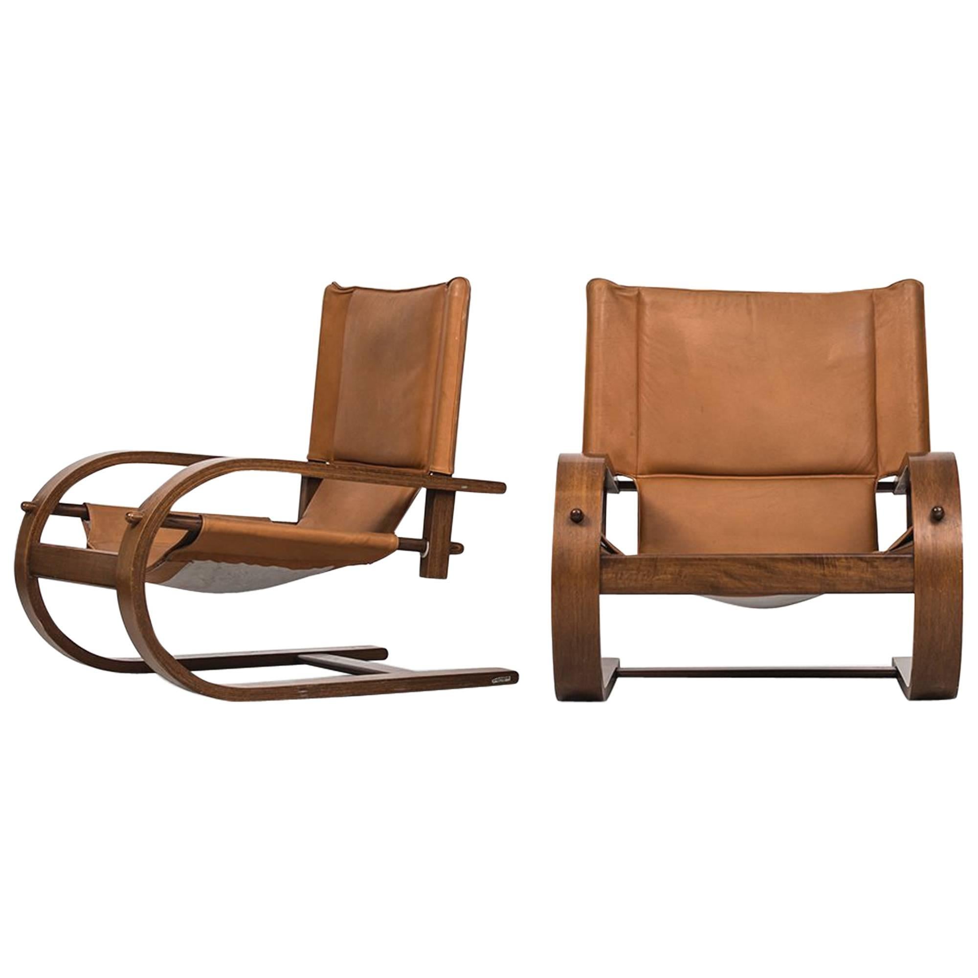 Gionathan de Pas & Donato D’Urbino & Paolo Lomazzi Easy Chairs by Poltronova