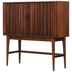 Kurt Østervig Bar Cabinet in Rosewood by K.P Møbler in Denmark