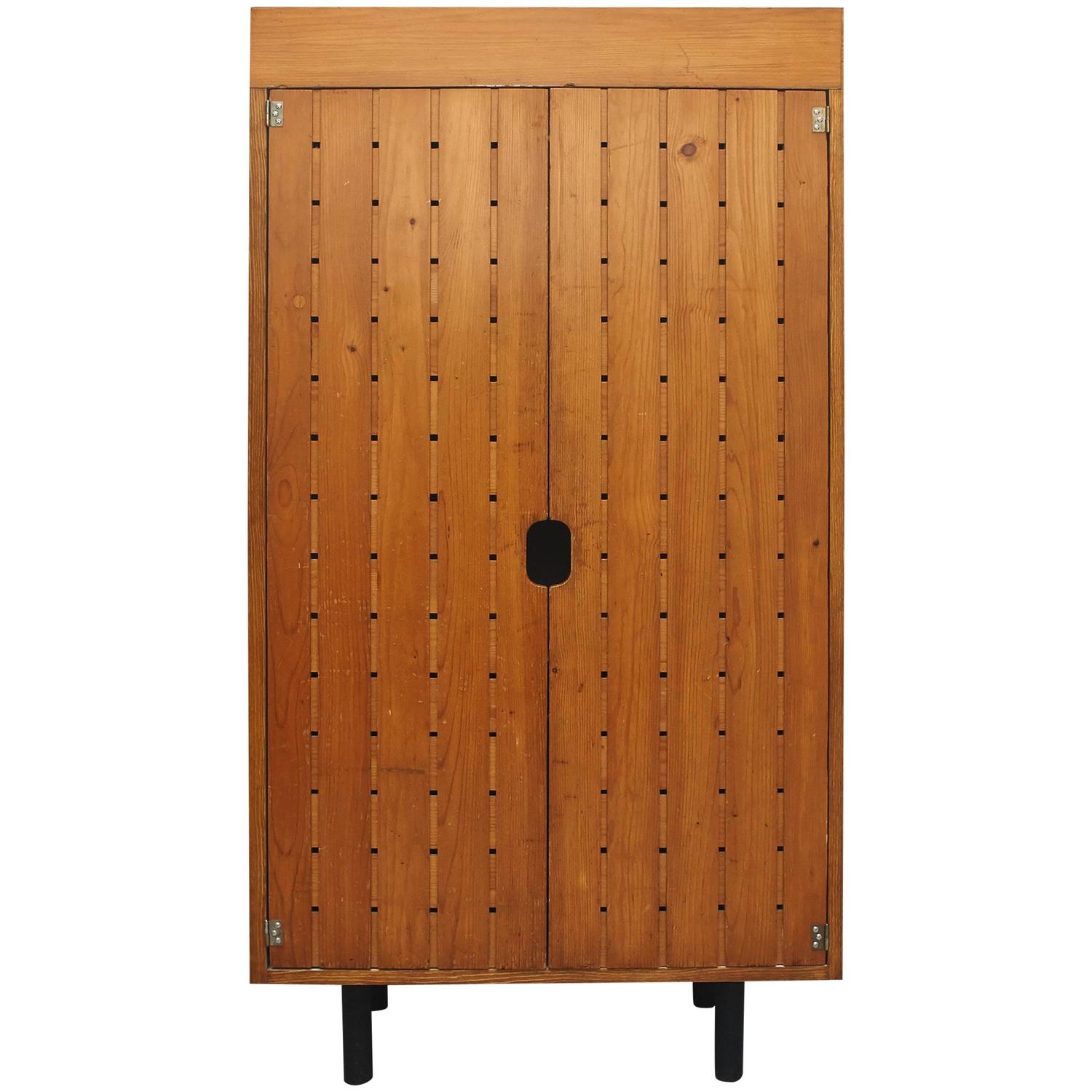 Mid-Century Modern Wardrobes and Armoires - 188 For Sale at 1stdibs - Charlotte Perriand Wardrobe for Les Arcs, circa 1960