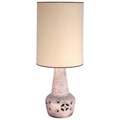 1960s Ceramic Table Lamp by Accolay