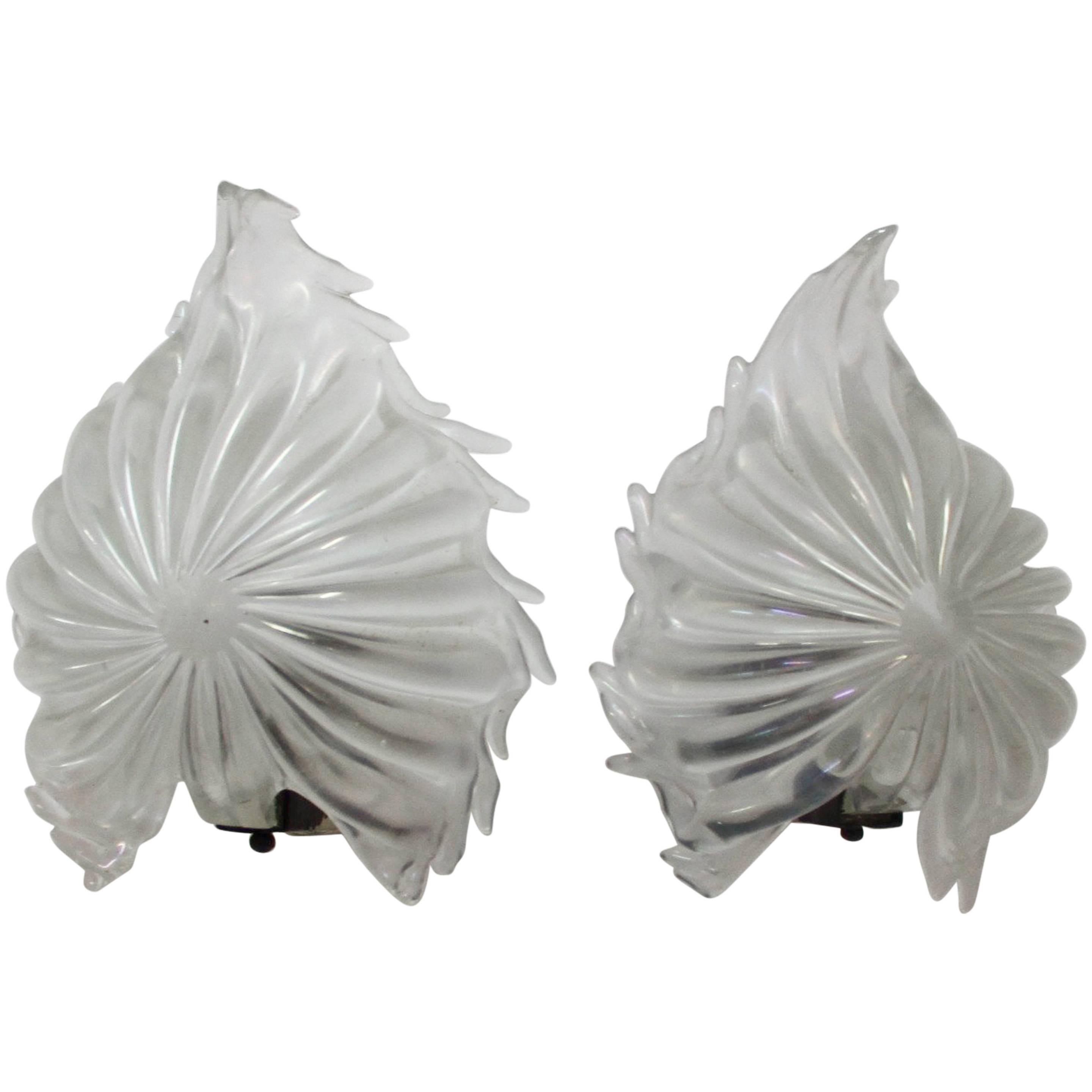 Ercole Barovier Pair of Appliques For Sale