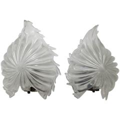 Ercole Barovier Pair of Appliques